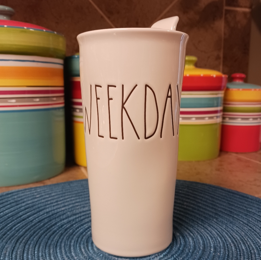 Rae Dunn WEEKDAY Tumbler